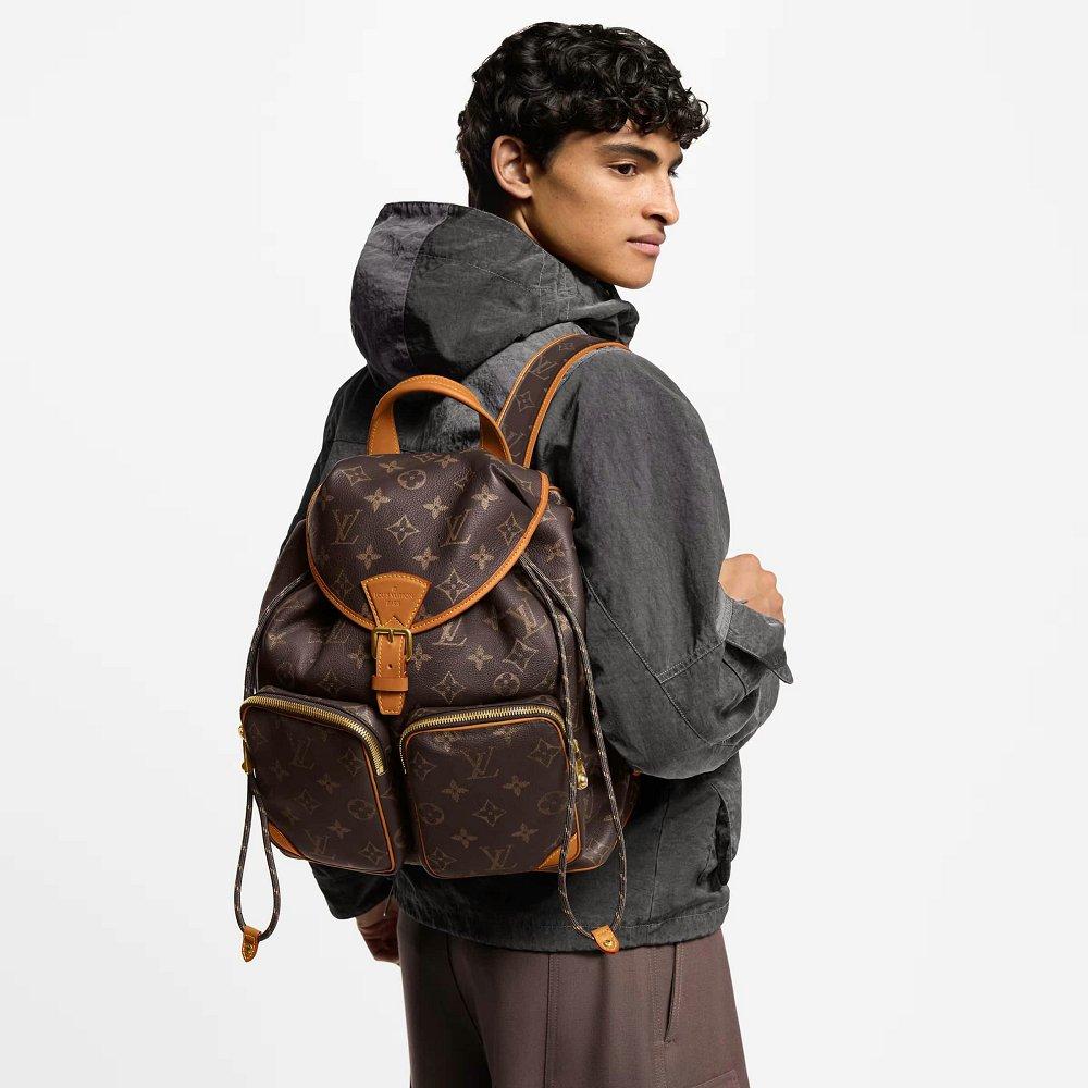 LOUIS VUITTON  モノグラム リュック モンスリ カーゴ バックパック M14198