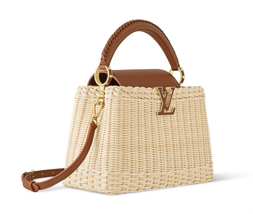 Louis Vuitton カプシーヌ BB ハンドバッグ  M26025 M14366