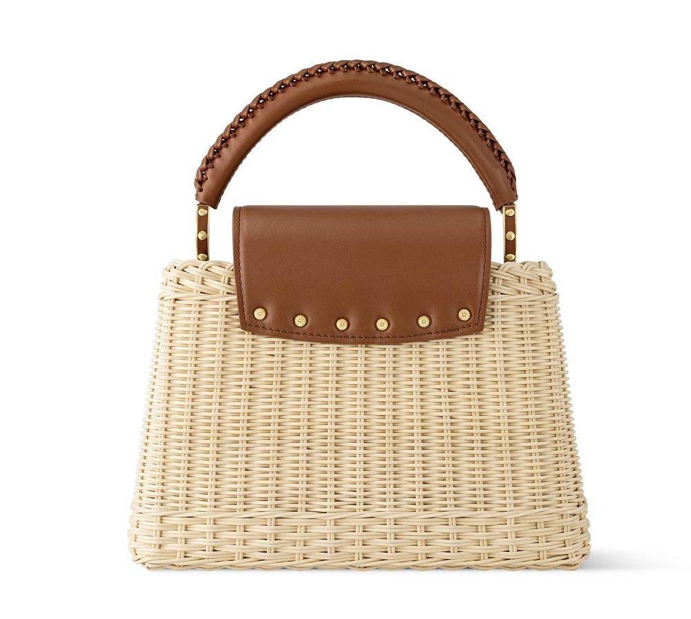 Louis Vuitton カプシーヌ BB ハンドバッグ  M26025 M14366