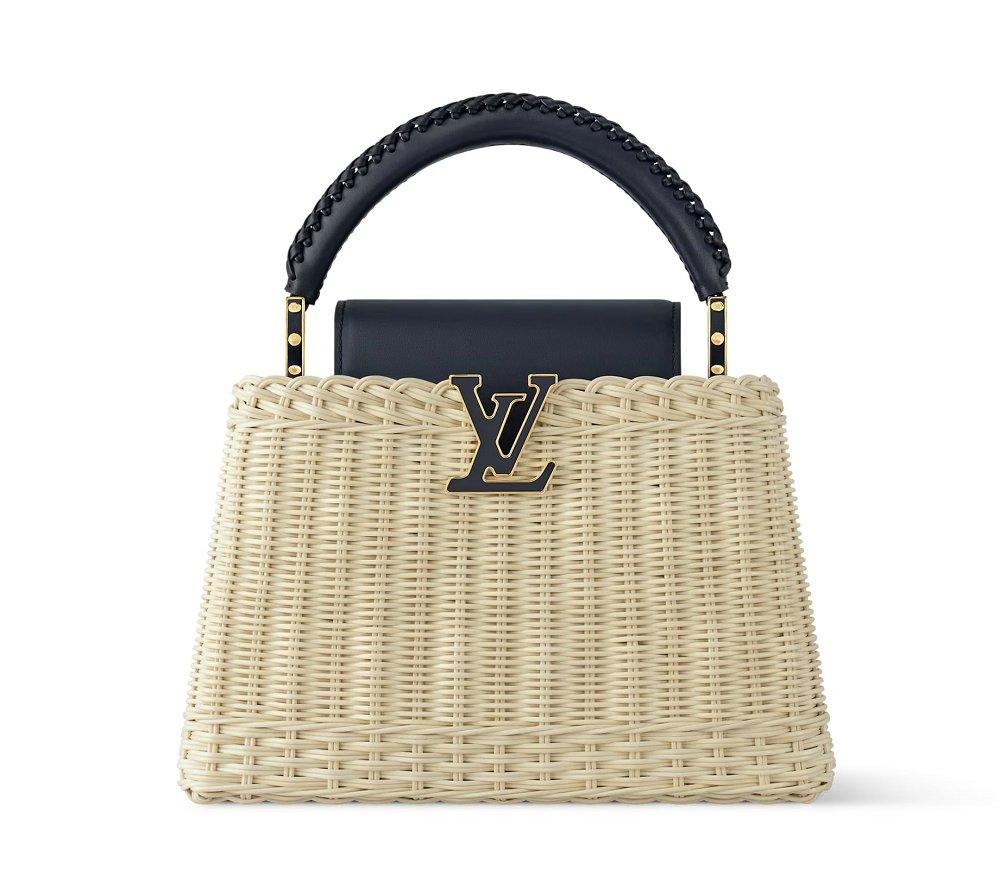 Louis Vuitton カプシーヌ BB ハンドバッグ  M26025 M14366