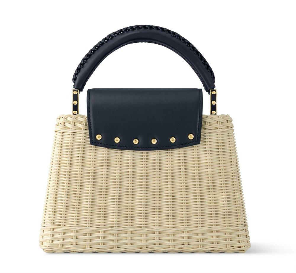 Louis Vuitton カプシーヌ BB ハンドバッグ  M26025 M14366