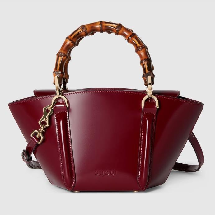 GUCCI バンブーミニ トップハンドルトートバッグ 805832 AADVW