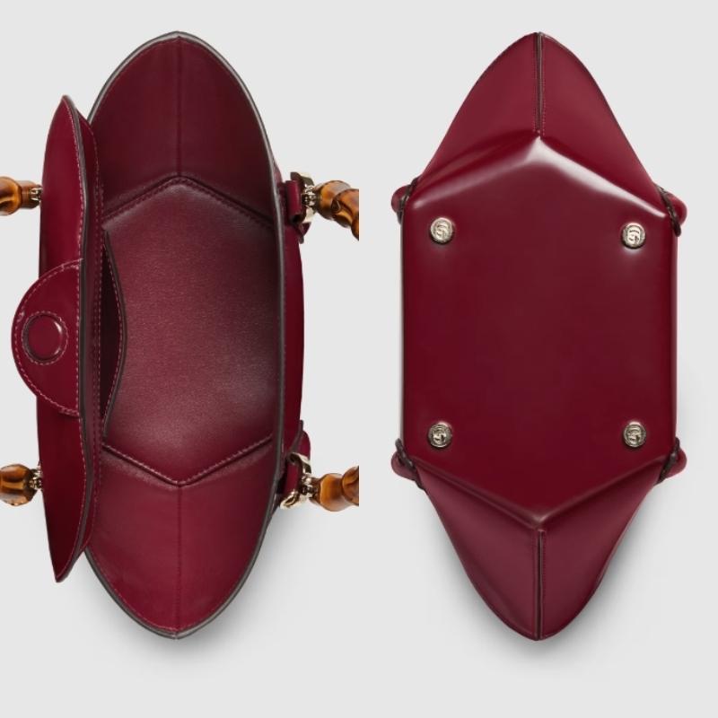 GUCCI バンブーミニ トップハンドルトートバッグ 805832 AADVW