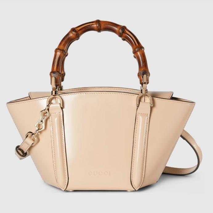 GUCCI バンブーミニ トップハンドルトートバッグ 805832 AADVW