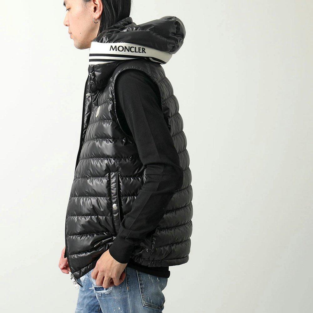 モンクレール ダウンベスト CLAI GILET クライ ジレ メンズ フード付き ロゴパッチ 1A00057 595ZJ