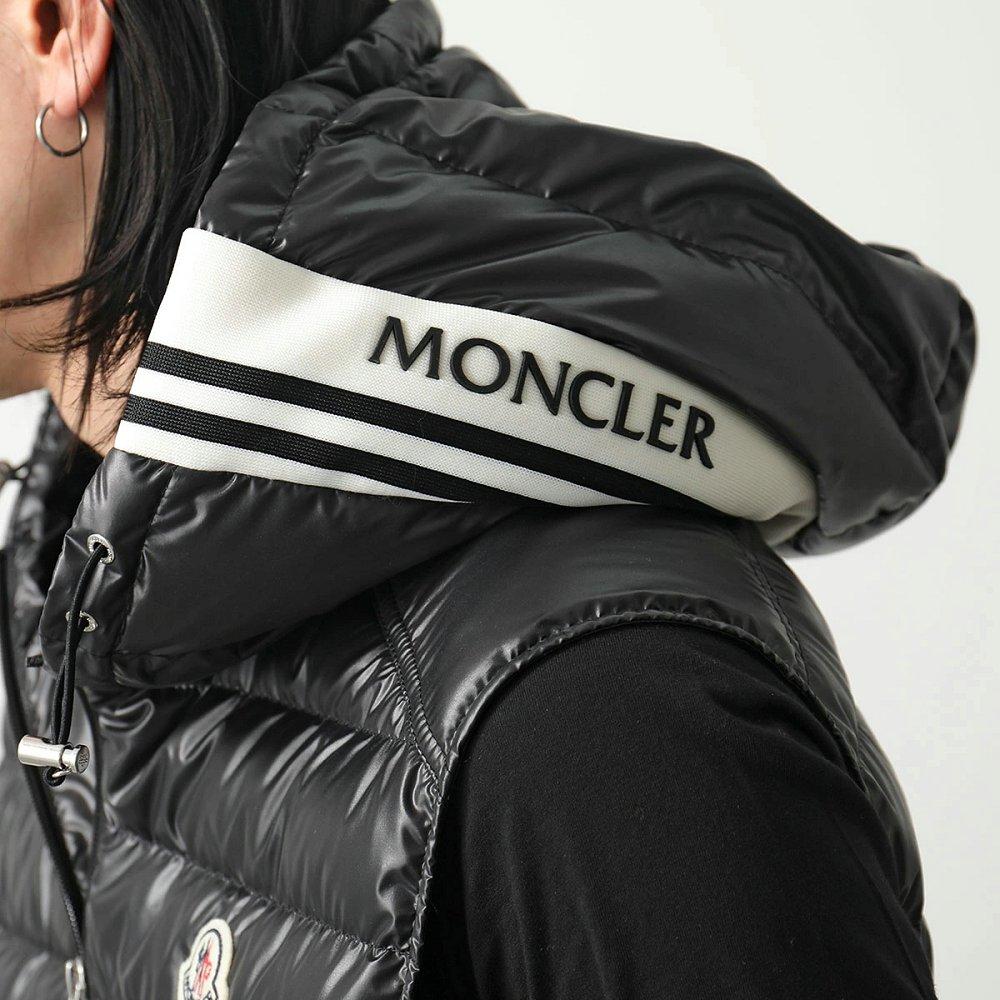 モンクレール ダウンベスト CLAI GILET クライ ジレ メンズ フード付き ロゴパッチ 1A00057 595ZJ