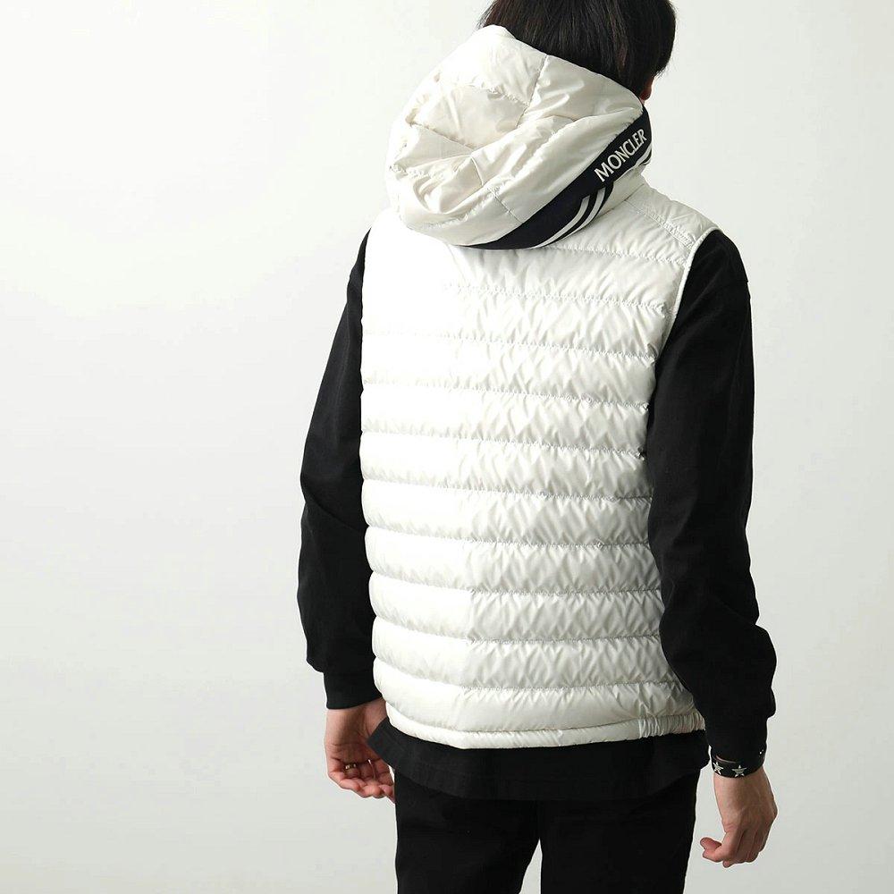 モンクレール ダウンベスト CLAI GILET クライ ジレ メンズ フード付き ロゴパッチ 1A00057 595ZJ