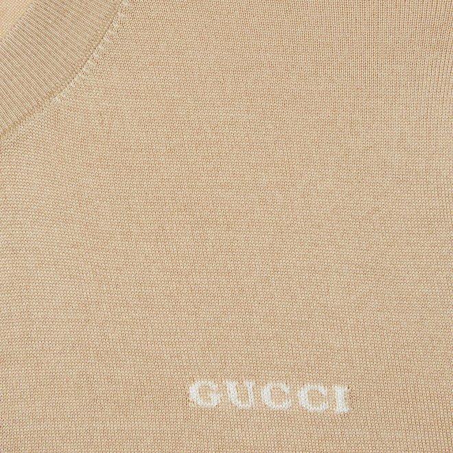 グッチ カシミアシルク カーディガン ‎830825 XKEWD 2064