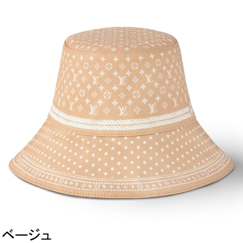 ルイヴィトン リバーシブル バケットハット M7551M M7411M