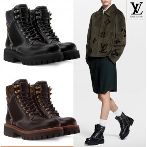 ルイヴィトン LV リミックス コンバットブーツ 1AIZKK 1AIZKZ