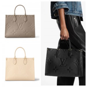 LOUIS VUITTON オンザゴー MMモノグラムトートバッグ M45607 M46531 M45595