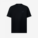 ルイヴィトン後払い ダミエコットンピケTシャツ 1AFRAK