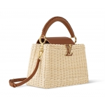 Louis Vuitton カプシーヌ BB ハンドバッグ  M26025 M14366