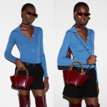 GUCCI バンブーミニ トップハンドルトートバッグ 805832 AADVW