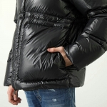 モンクレール ダウンジャケット THUBAN トゥーバン メンズ フード付き アイコンパッチ ナイロン 1A00011 595GJ