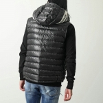 モンクレール ダウンベスト CLAI GILET クライ ジレ メンズ フード付き ロゴパッチ 1A00057 595ZJ