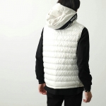 モンクレール ダウンベスト CLAI GILET クライ ジレ メンズ フード付き ロゴパッチ 1A00057 595ZJ