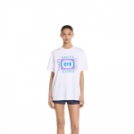 グッチ プリント コットンジャージー Tシャツ  ‎837959 XJHG9 9081