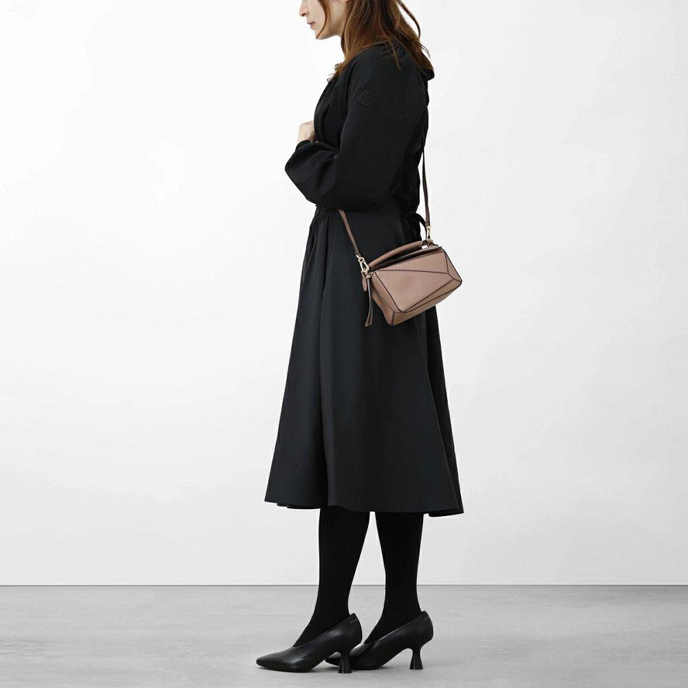 ロエベ MINI PUZZLE SOFT GRAINED CALF ショルダーバッグ 3WAY a510u95x37 9068