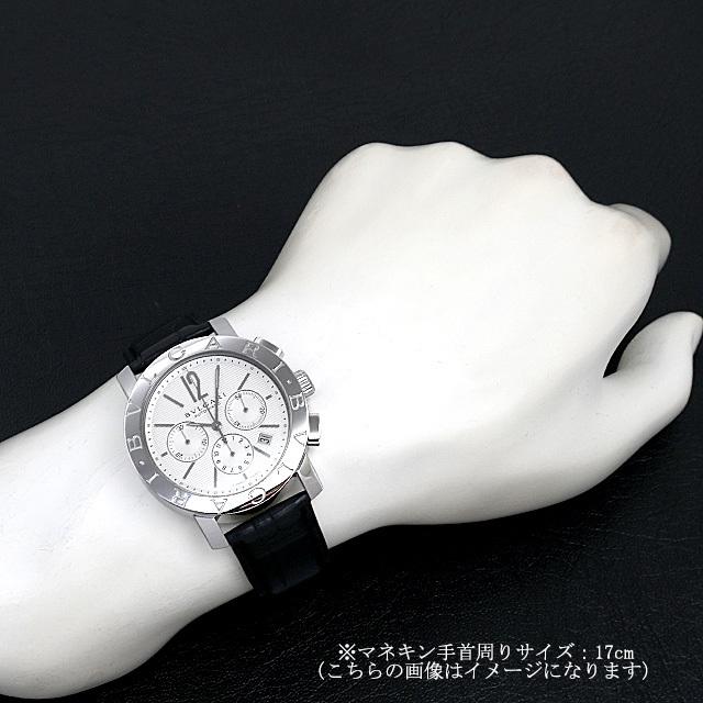 ブルガリ ブルガリブルガリ クロノグラフ メンズ BB42SLCH