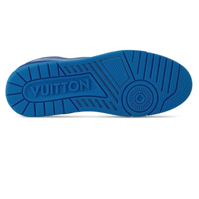 ルイヴィトン メンズ Trainer スニーカー グリーン ブルー モノグラム 1AHDJI 1AHDIY 1AHDKM 1AHDK2