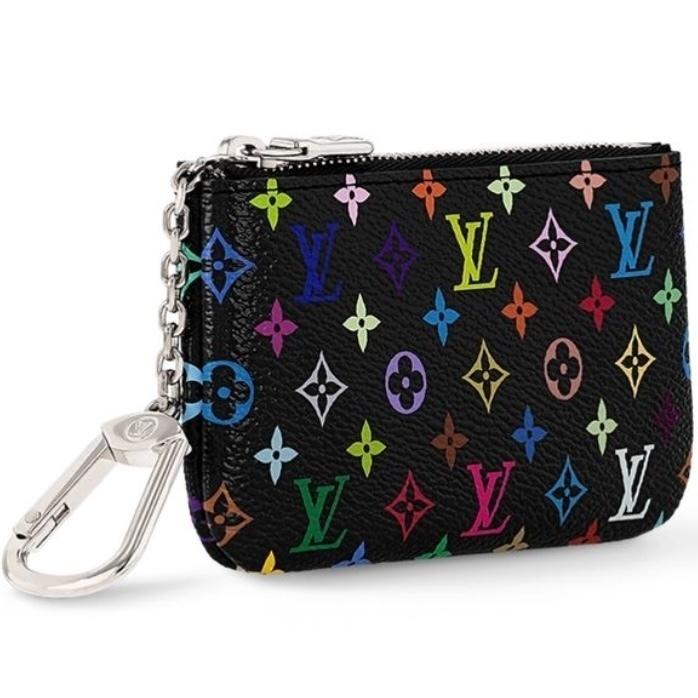 ルイヴィトン LV×TM ポシェット・クレ 村上隆 カラフルモノグラム M13664