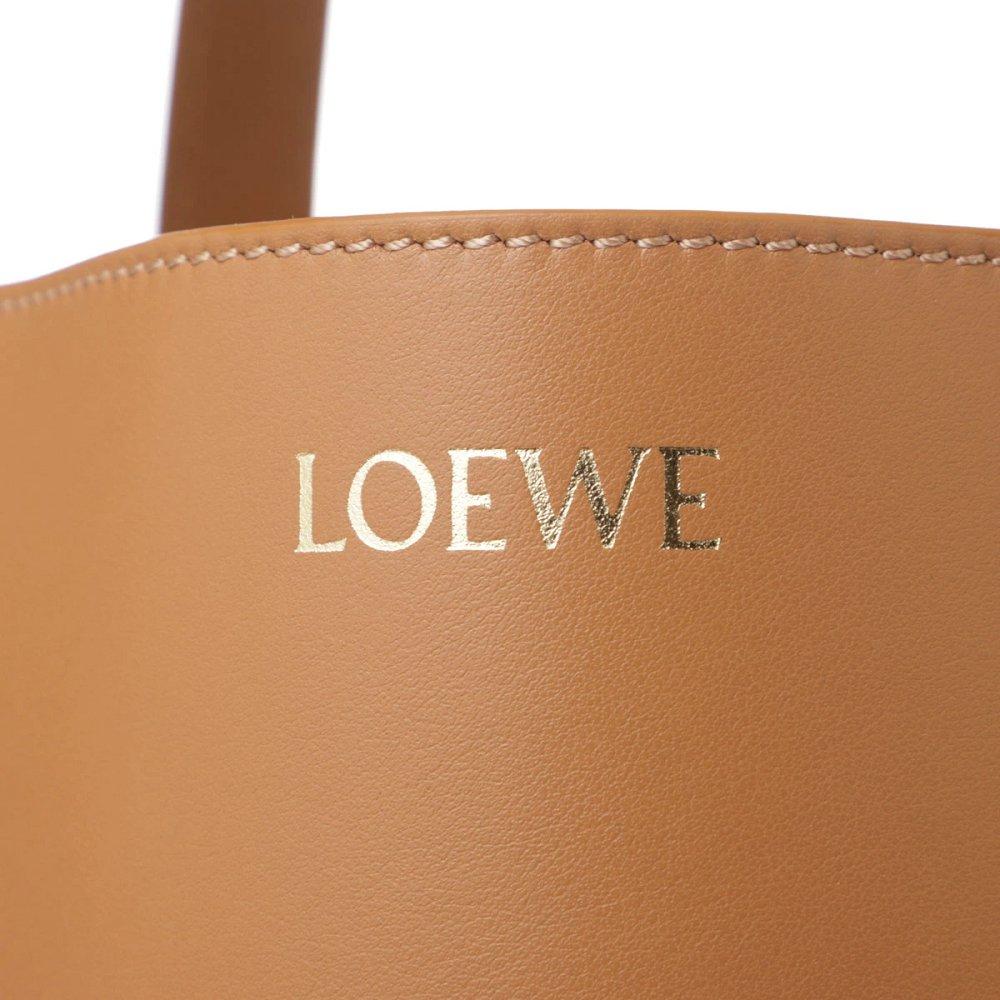 ロエベ PUZZLE FOLD TOTE XL PRESSED トートバッグ ブラウン メンズ b779q18x23 3200