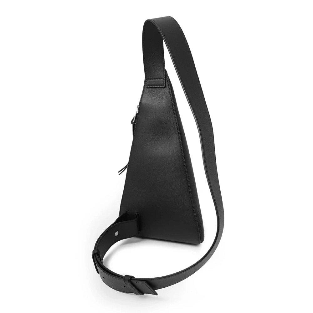 ロエベ ANTON SLING クロスボディバッグ スリングバッグ ブラック メンズ b511a09x12 1100
