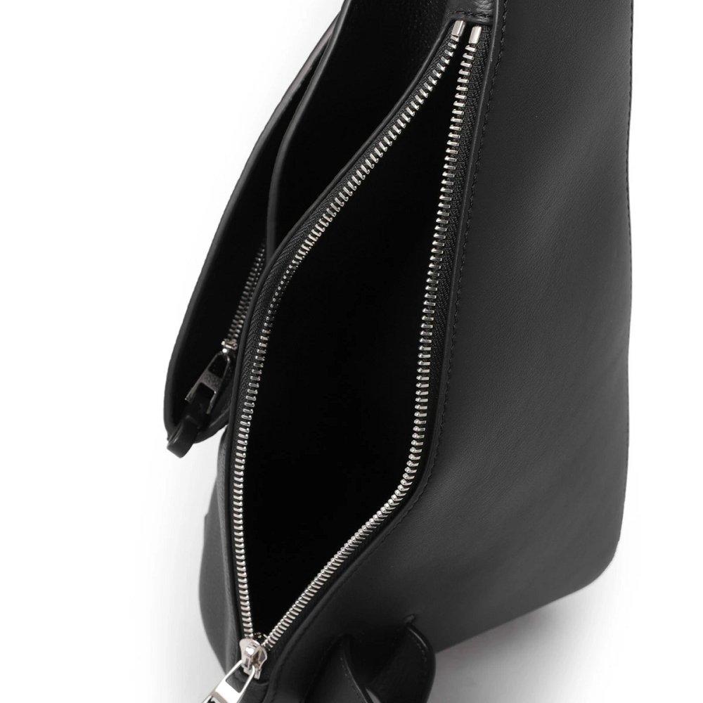 ロエベ ANTON SLING クロスボディバッグ スリングバッグ ブラック メンズ b511a09x12 1100