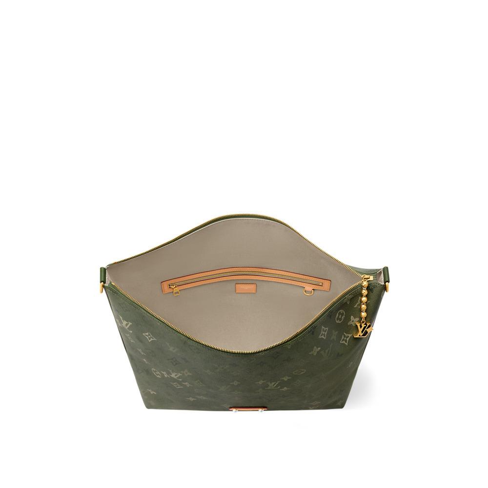 ルイヴィトン カーキモノグラム バガボンド ホーボートートバッグ M27181
