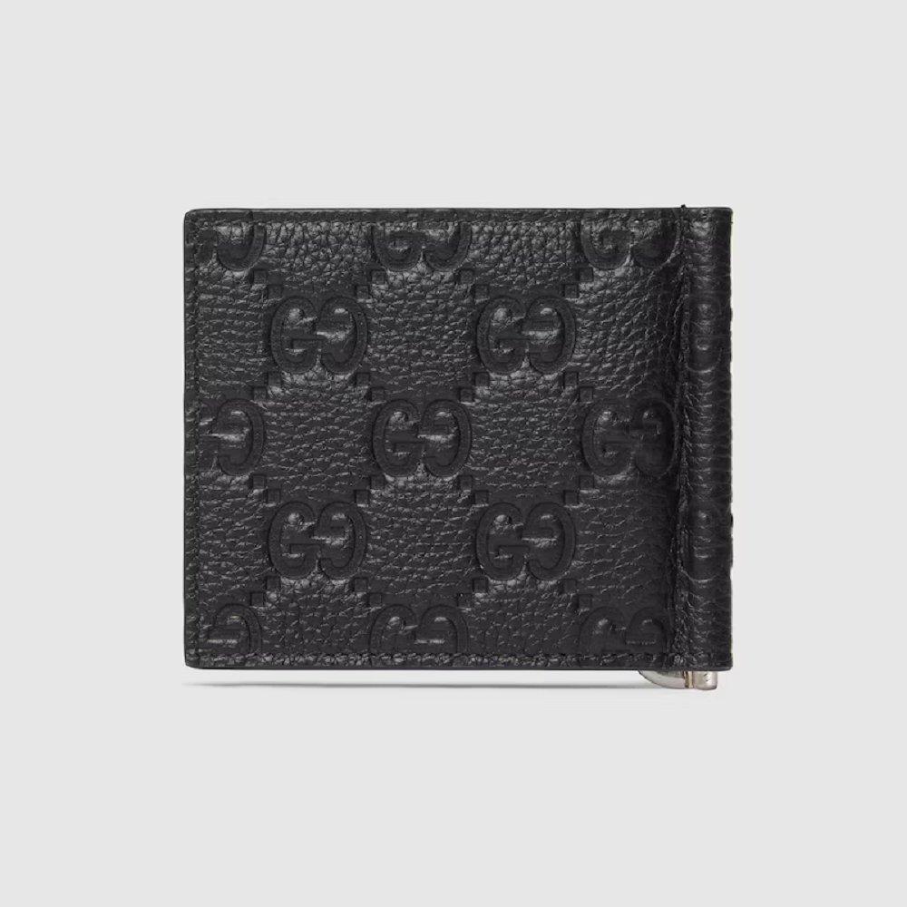 グッチ インプリント マネークリップ  ‎835010 AAE1T 1000