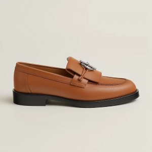HERMES  レディース モカシン Impact シルバーグレナンクラスプ H251228Z 08