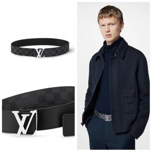 ルイヴィトン ベルト･LV イニシャル 40MM リバーシブル M0213U
