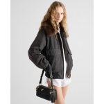プラダ ミディアム Re-Nylon xレザー ショルダーバッグ 1BC233_2C8Q_F0002
