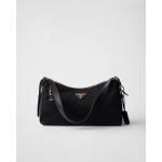 プラダ エメ パドロック付 ラージ Re-Nylon xレザー ショルダーバッグ 1BC232_2C8Q