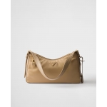 プラダ エメ パドロック付 ラージ Re-Nylon xレザー ショルダーバッグ 1BC232_2C8Q