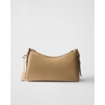 プラダ エメ パドロック付 ラージ Re-Nylon xレザー ショルダーバッグ 1BC232_2C8Q