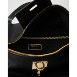 プラダ ロック付 ラージ Re-Nylon トップハンドルバッグ ボストンバッグ  1BB135_RDLN