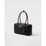 プラダ パドロック付 ミディアム Re-Nylon xレザー トップハンドルバッグ 1BB132 1BB131_2C8Q