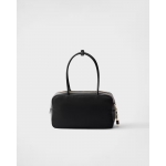 プラダ パドロック付 ミディアム Re-Nylon xレザー トップハンドルバッグ 1BB132 1BB131_2C8Q