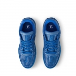 ルイヴィトン メンズ Trainer スニーカー グリーン ブルー モノグラム 1AHDJI 1AHDIY 1AHDKM 1AHDK2
