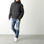 モンクレール グルノーブル ダウンジャケット CAMURAC JACKET メンズ ショート丈 フード付き1A50540 53864 999
