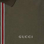 グッチ エンブロイダリー コットンピケ ポロTシャツ 742380 XJGKU 3254