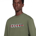 グッチ プリント ヘビーコットンジャージー Tシャツ 798115 XJHDG 3450
