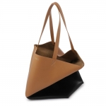 ロエベ PUZZLE TOTE LARGE BICOLOR トートバッグ ブラック メンズ b779q18x05 5886