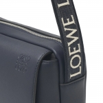 ロエベ MILITARY MESSENGER BAG クロスボディバッグ メッセンジャーバッグ ブルー メンズ b553a72x21 5544