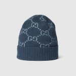 グッチ GG カシミア ジャカード キャップ 811392 4GABX