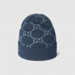 グッチ GG カシミア ジャカード キャップ 811392 4GABX