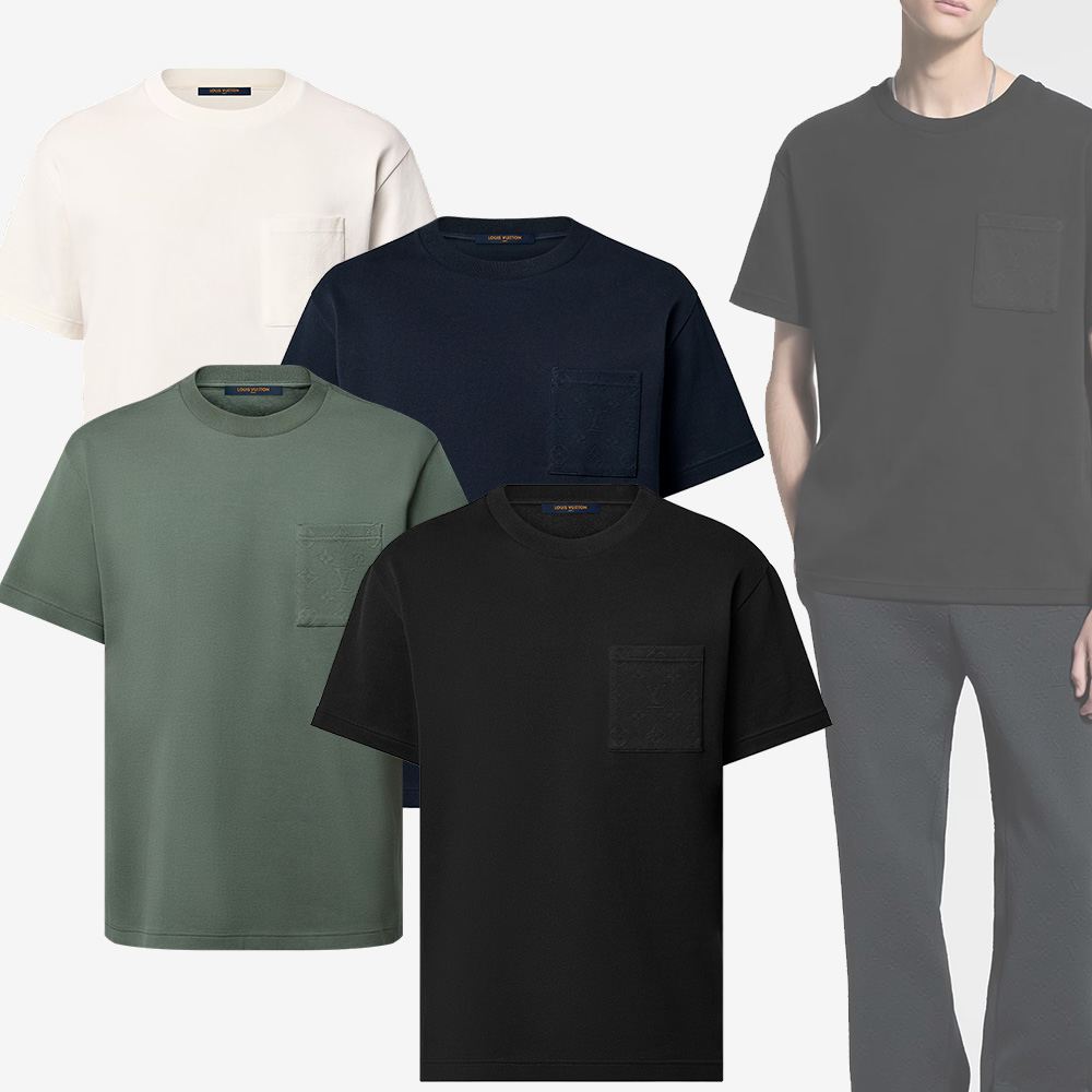 ルイヴィトン ピケコットンTシャツ 1AFBA7 1AHUUD 1AFBAF 1AFBAN