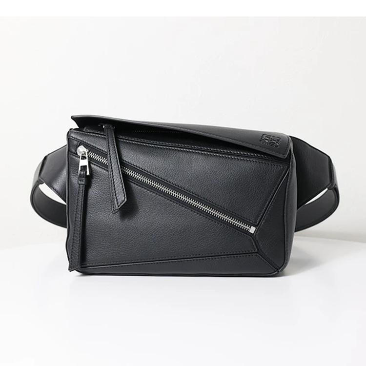 ロエベ PUZZLE SMALL BUMBBAG パズルバッグ ベルトバッグ クロスボディバッグ レザー メンズ B510P35X09 1100